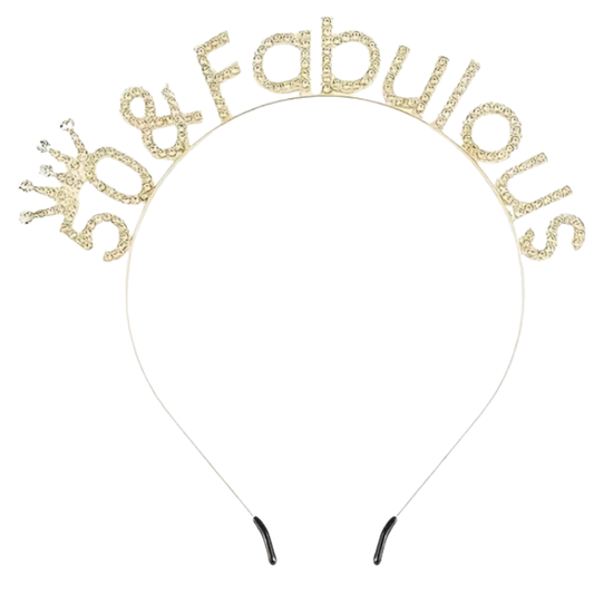 50 & Fabulous Headband