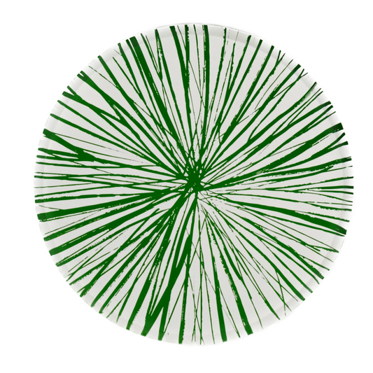 Green Radiance Paper Dinner Plates