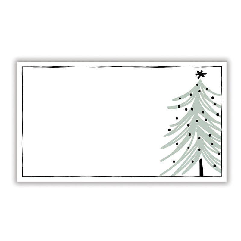 Christmas Tree Place Cards