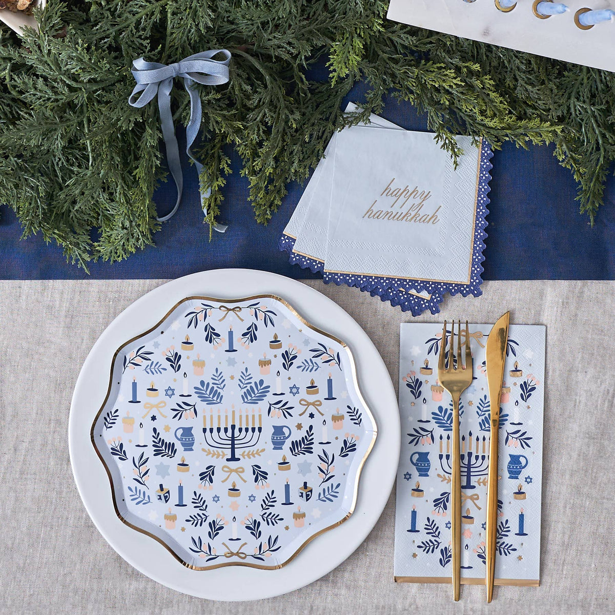 Hanukkah Dinner Napkins