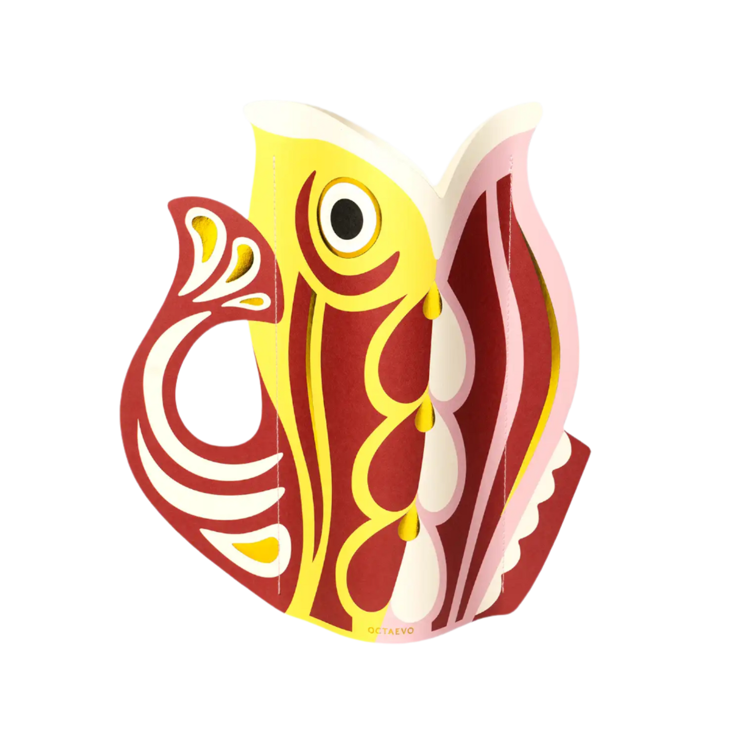 Paper Fish Vase
