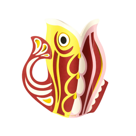 Paper Fish Vase