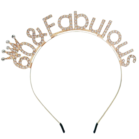 60 & Fabulous Headband