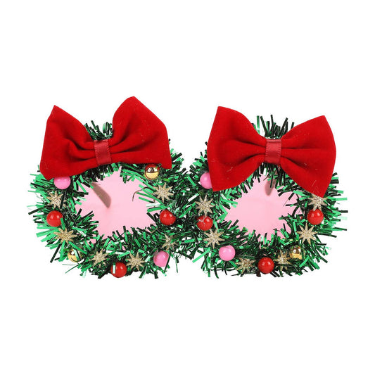 Xmas Wreath Glasses