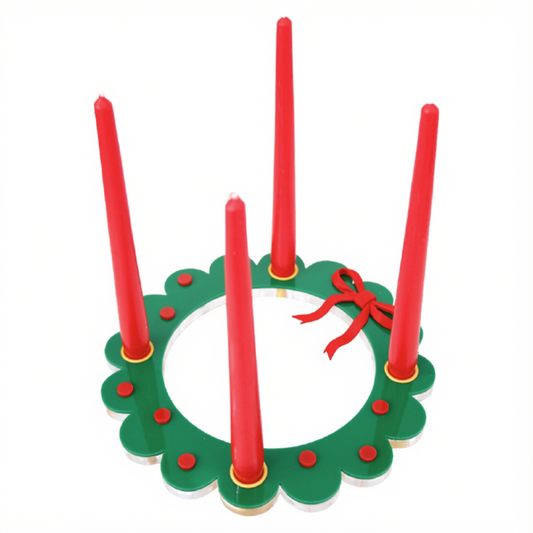 Advent Wreath Candle Holder
