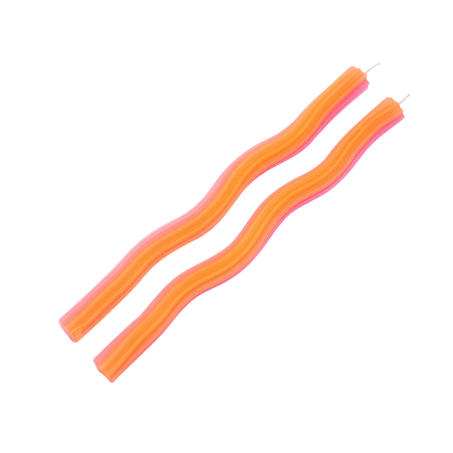 Wiggle Candles Orange (2 Pack)