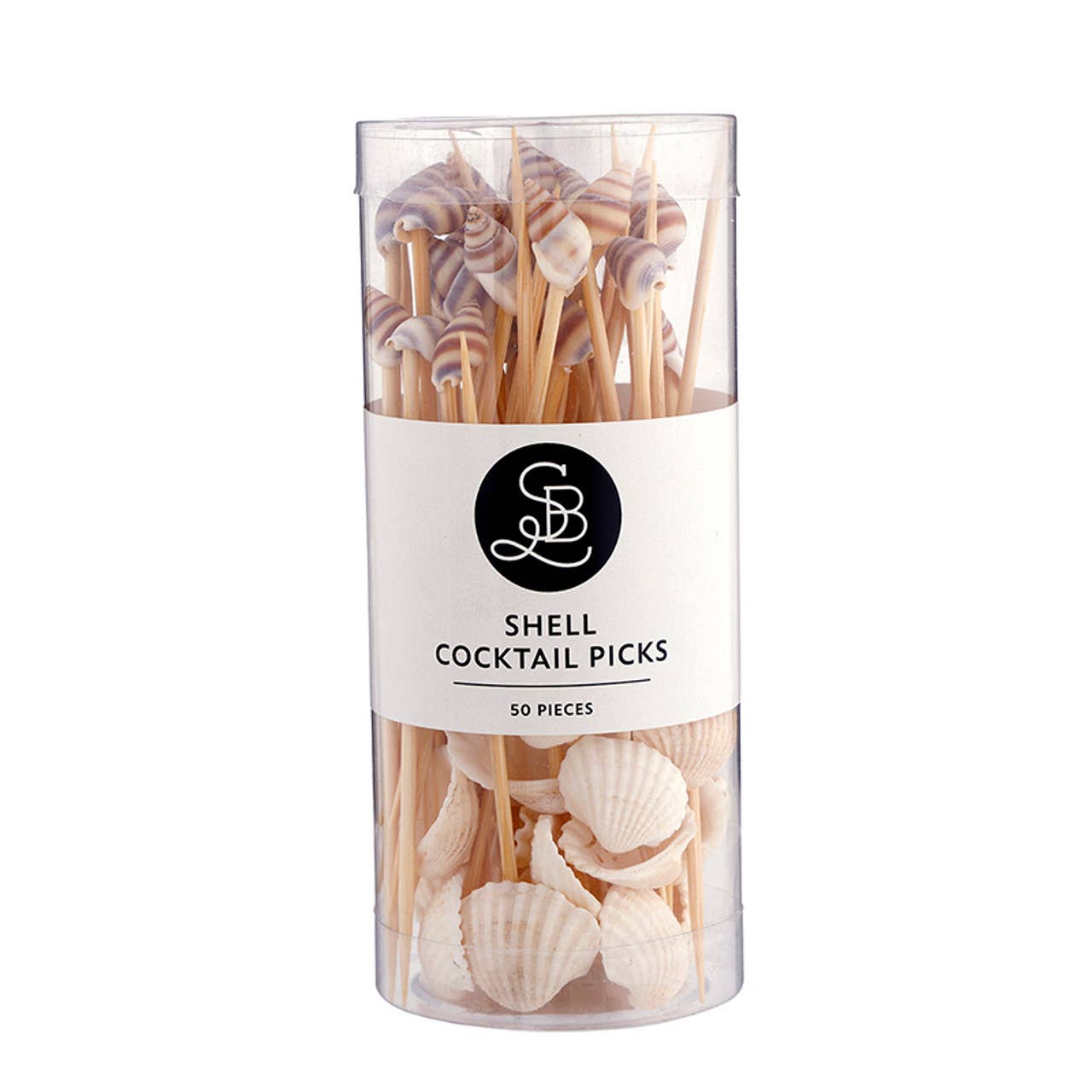 Shell Cocktail Picks - Set of 50