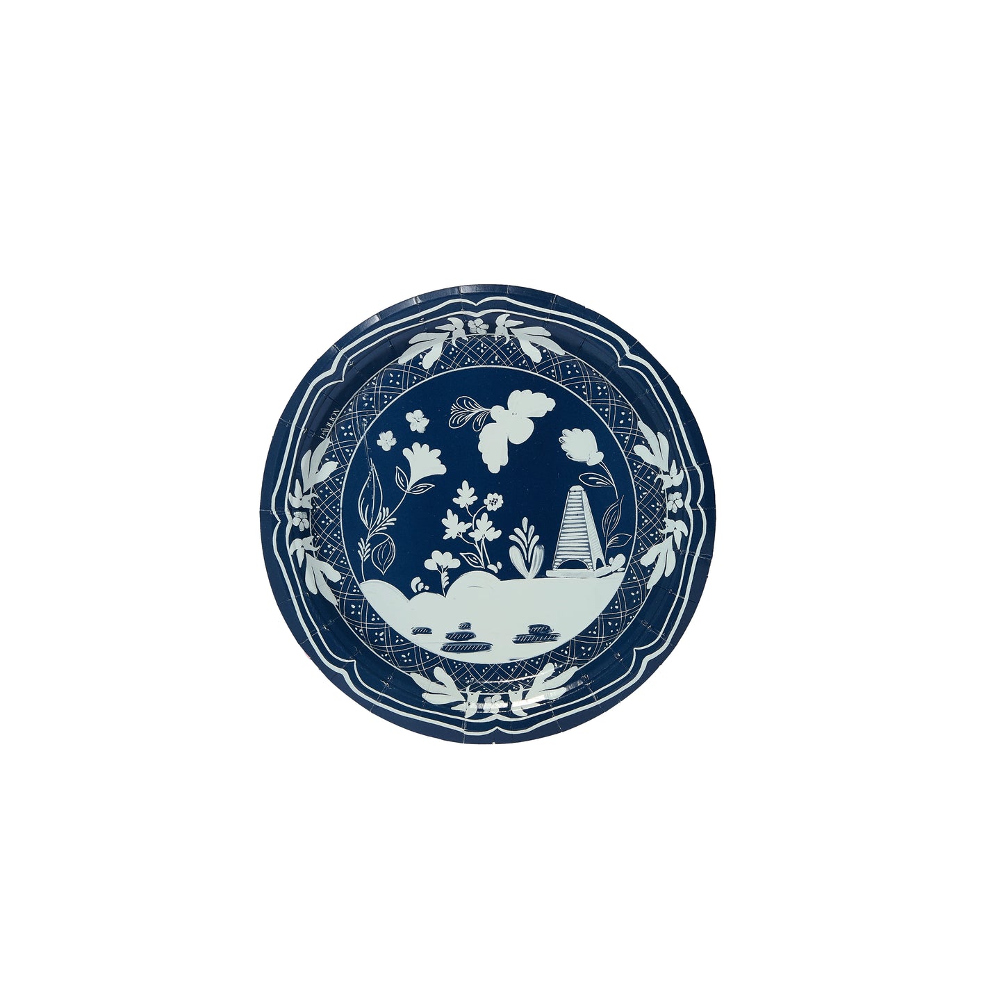 Navy Beachside Hors D'Oeuvres Paper Plates