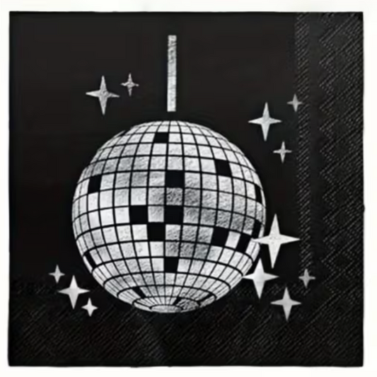 Disco Ball Cocktail Napkins