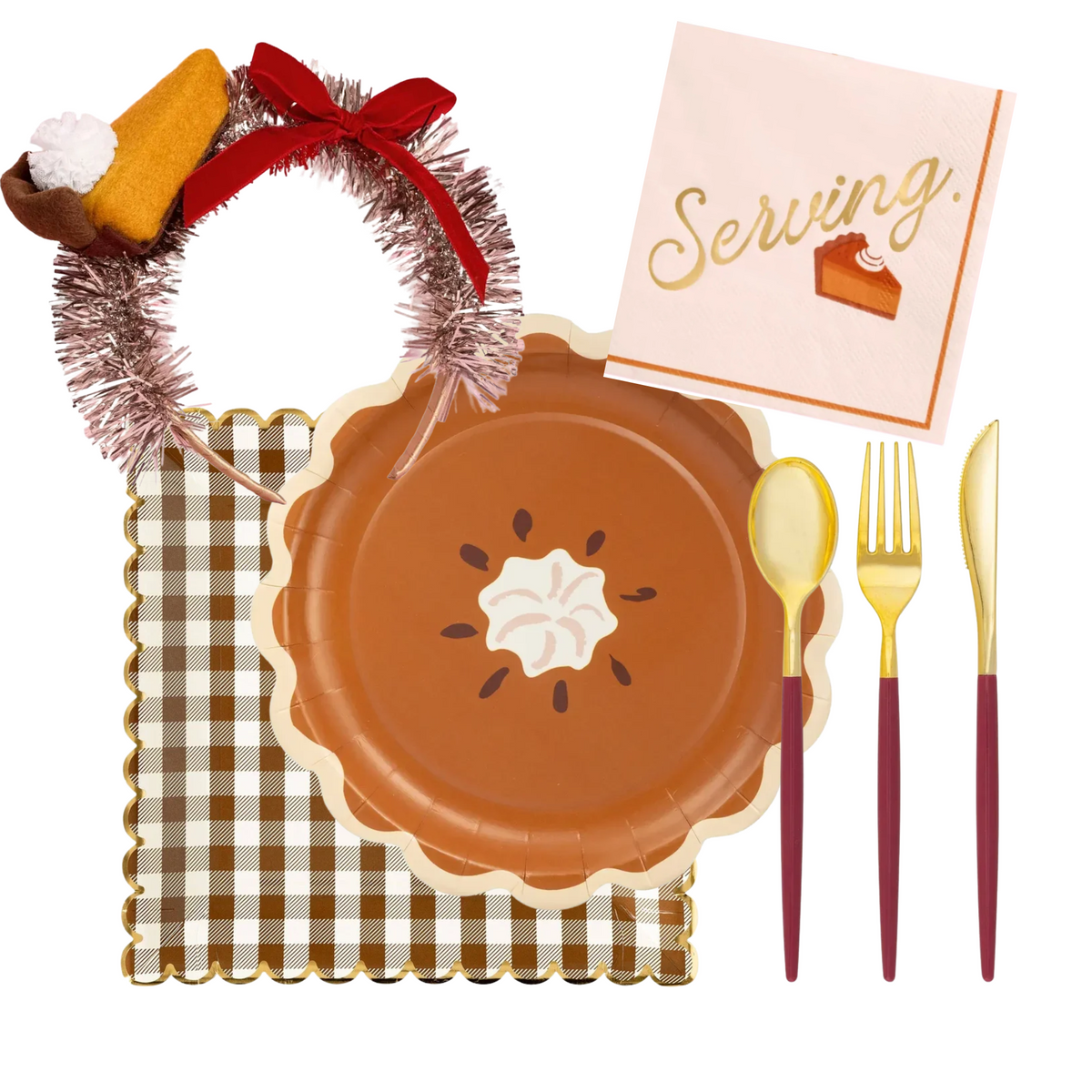 Friendsgiving Party Kit for 8