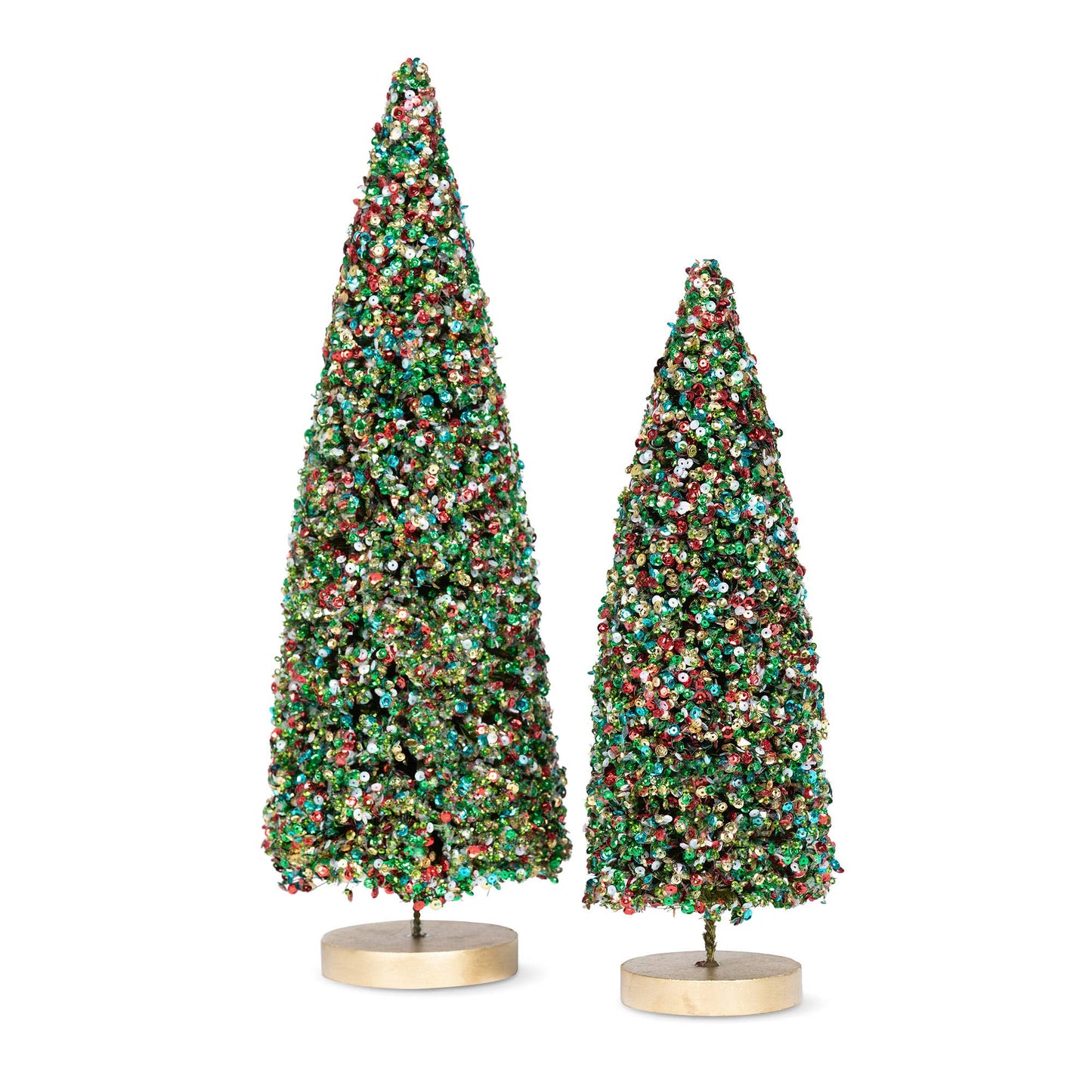 Sequined Christmas Trees