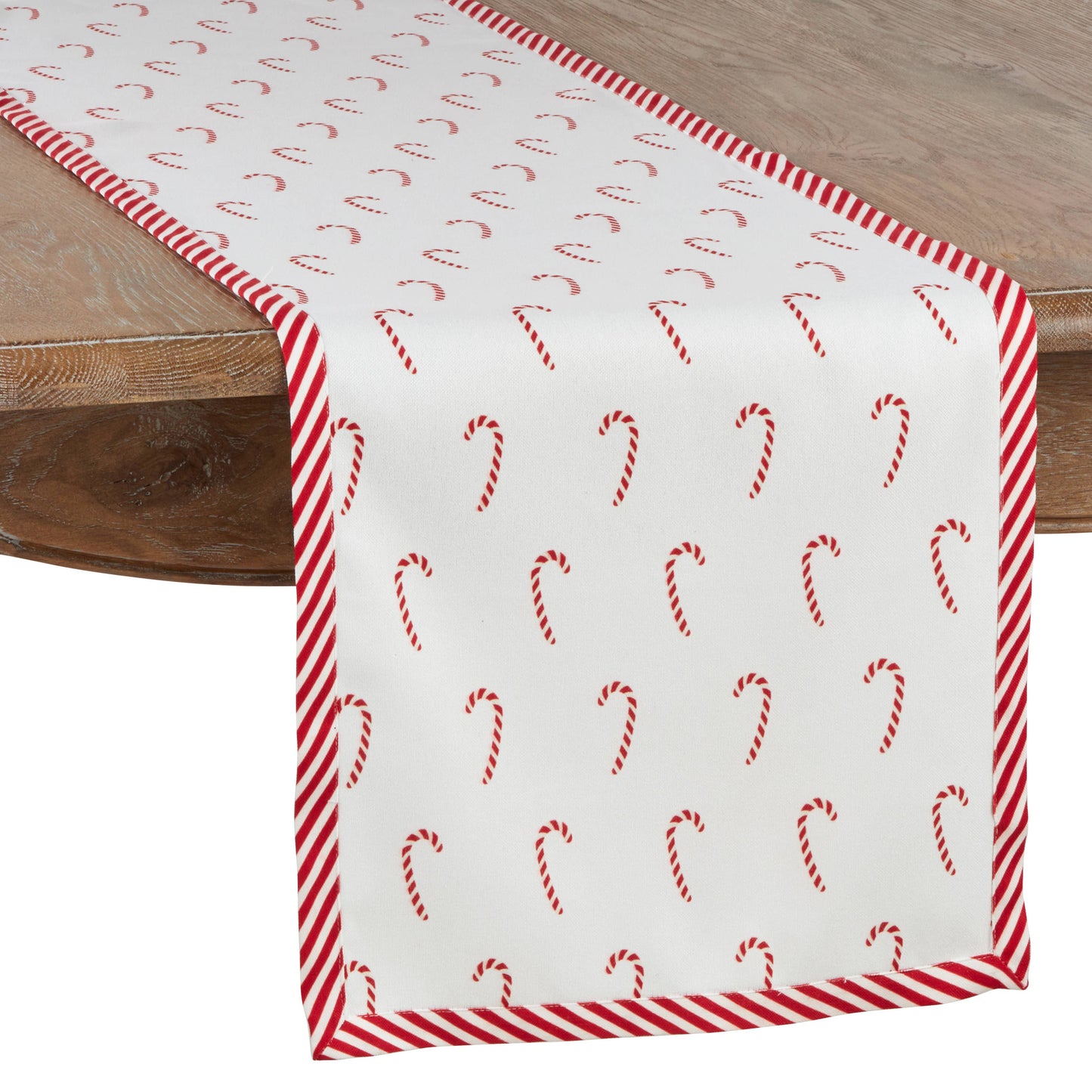 Candy Cane Table Runner