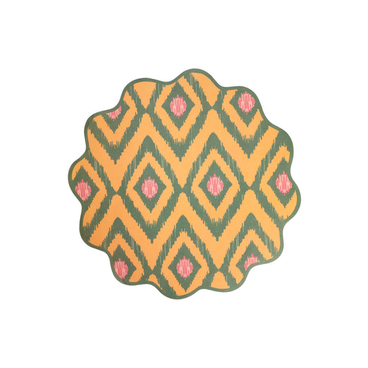 Ikat Paper Placemats