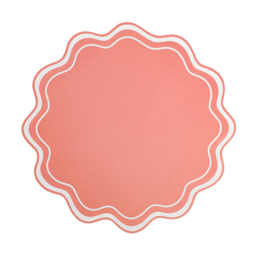 Coral Paper Placemats