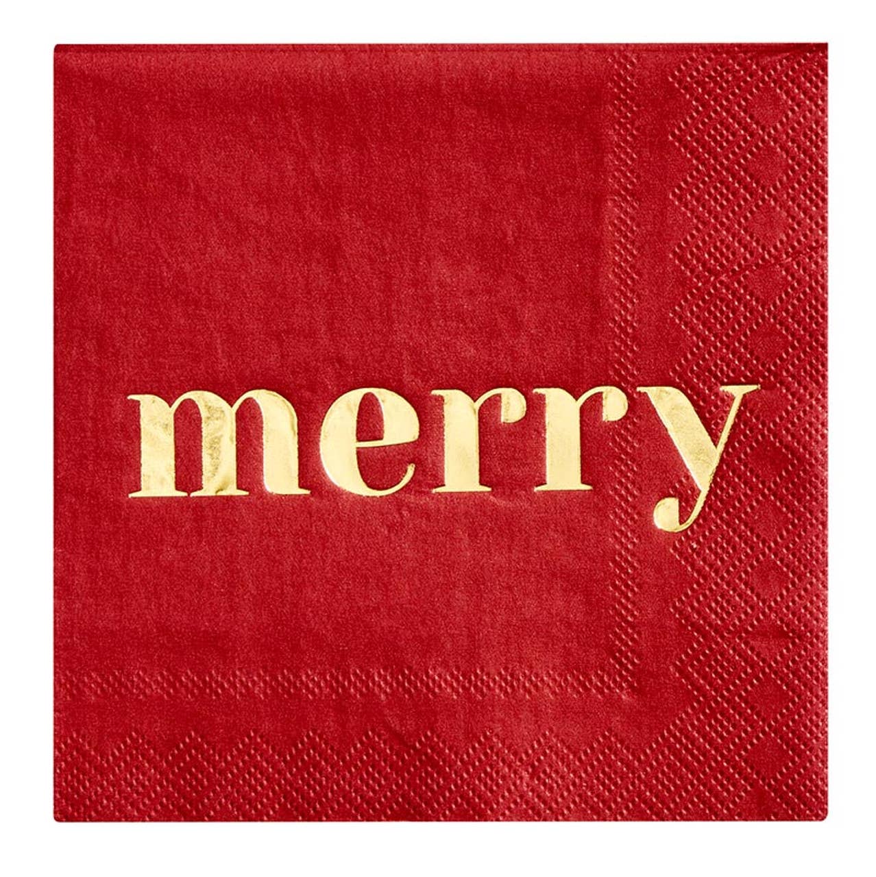 Merry Cocktail Napkin