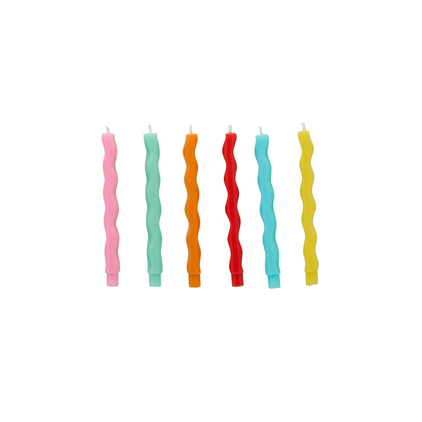Wavy Birthday Candles