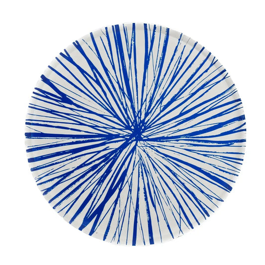 Blue Radiance Paper Dinner Plates