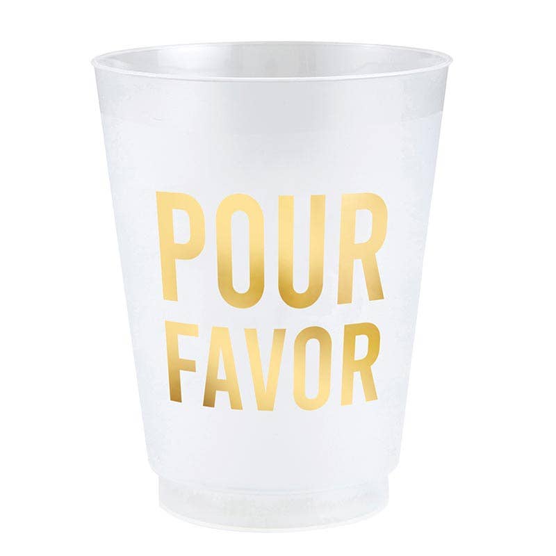 Pour Favor Frosted Cup