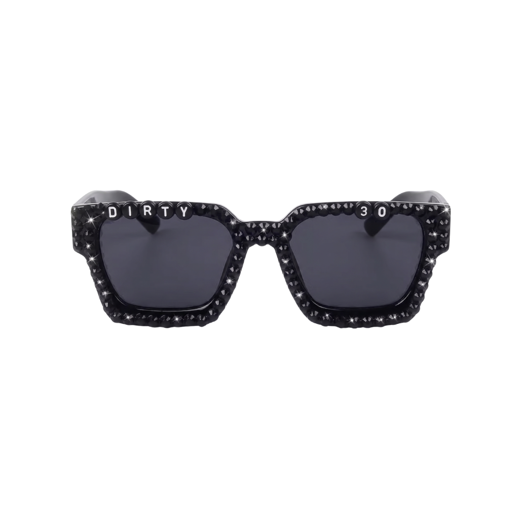 Black Dirty 30 Sunglasses