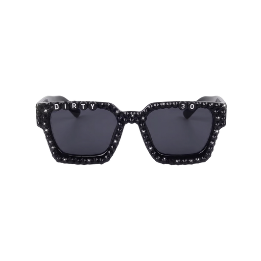 Black Dirty 30 Sunglasses