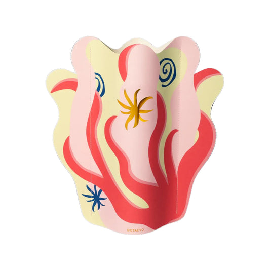 Paper Coral Vase