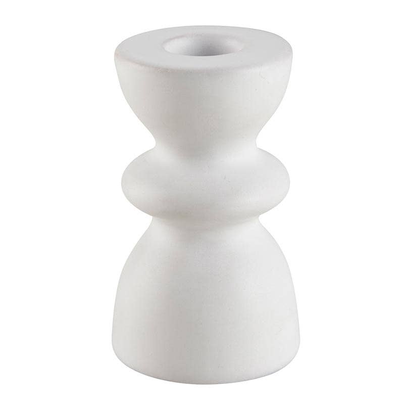 White Tiered Candle Holder