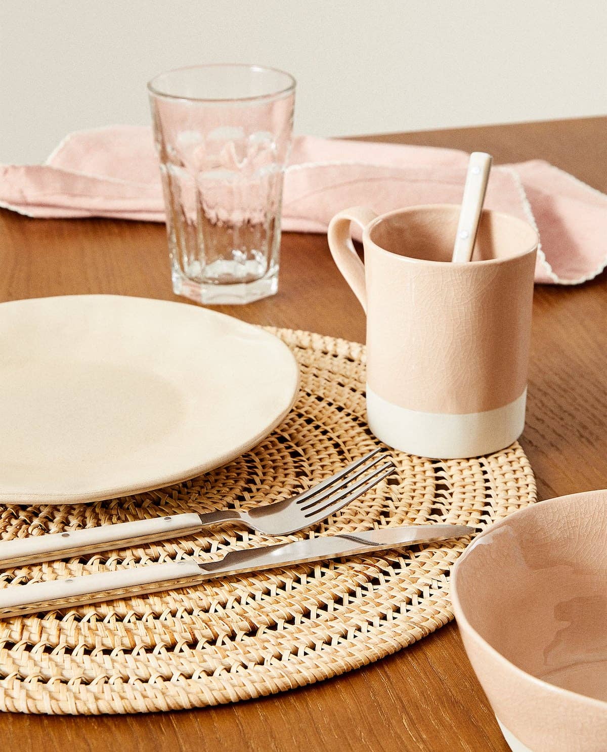 Spiral Rattan Placemat