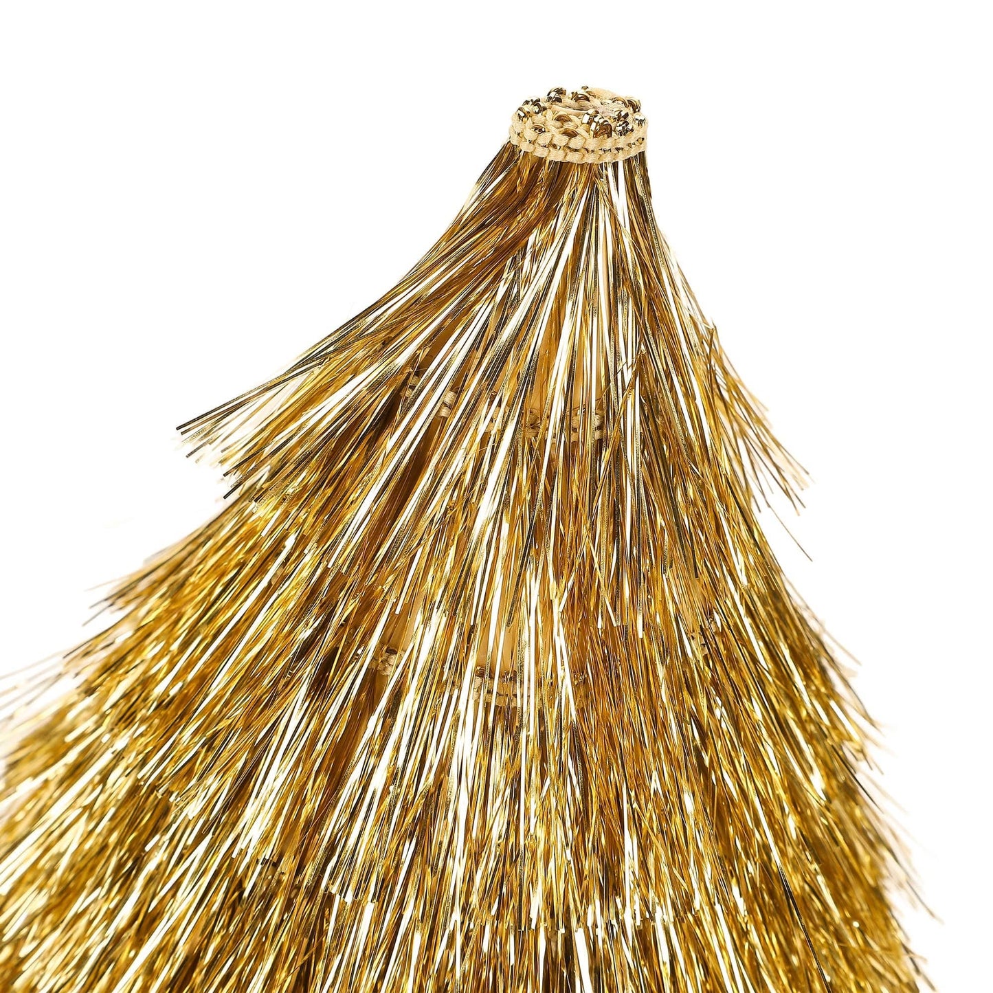 Golden Girl Mini Gold Fringe Party Hats (4 ct)