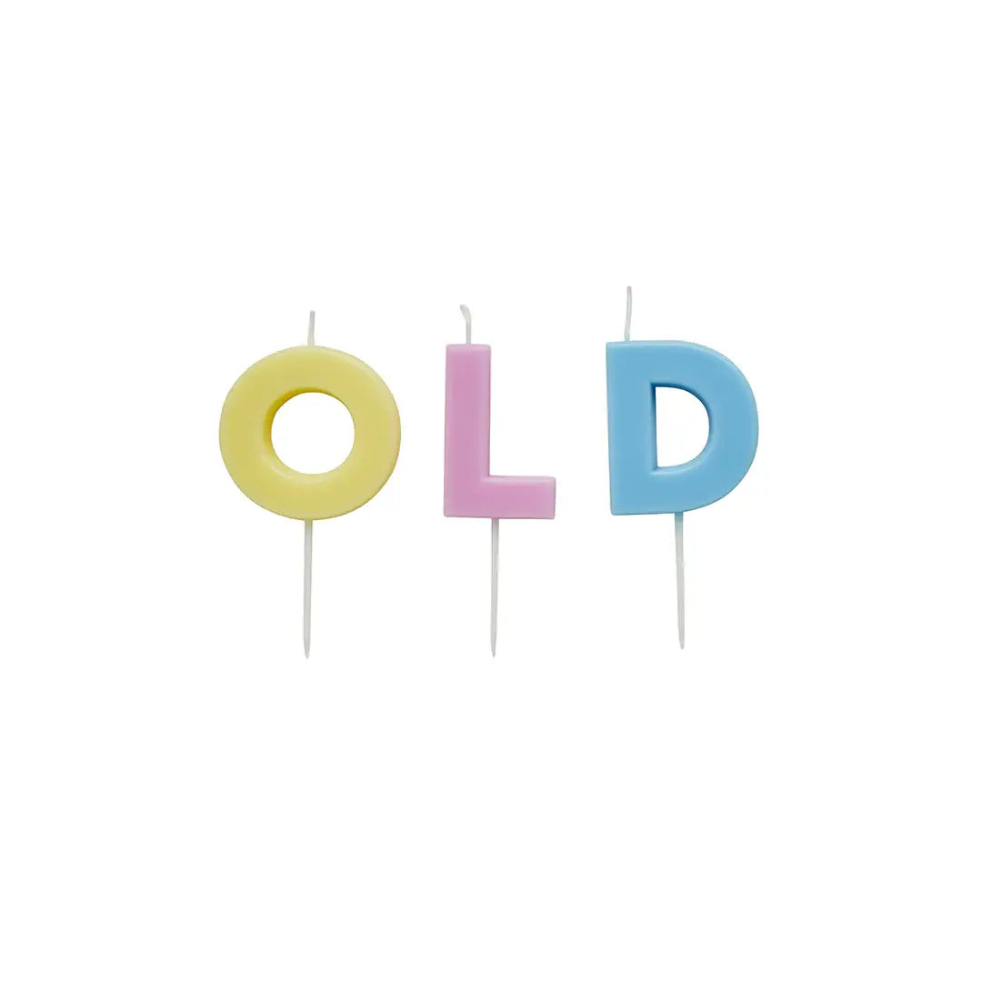 OLD Birthday Candles