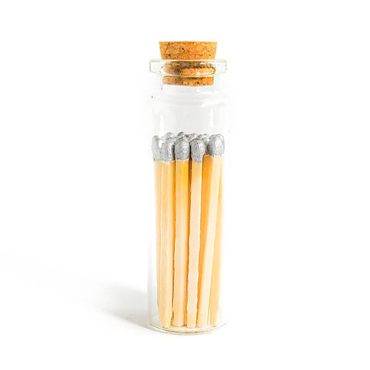 Silver Matches in Small Vial