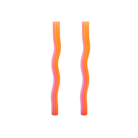 Wiggle Candles Orange (2 Pack)