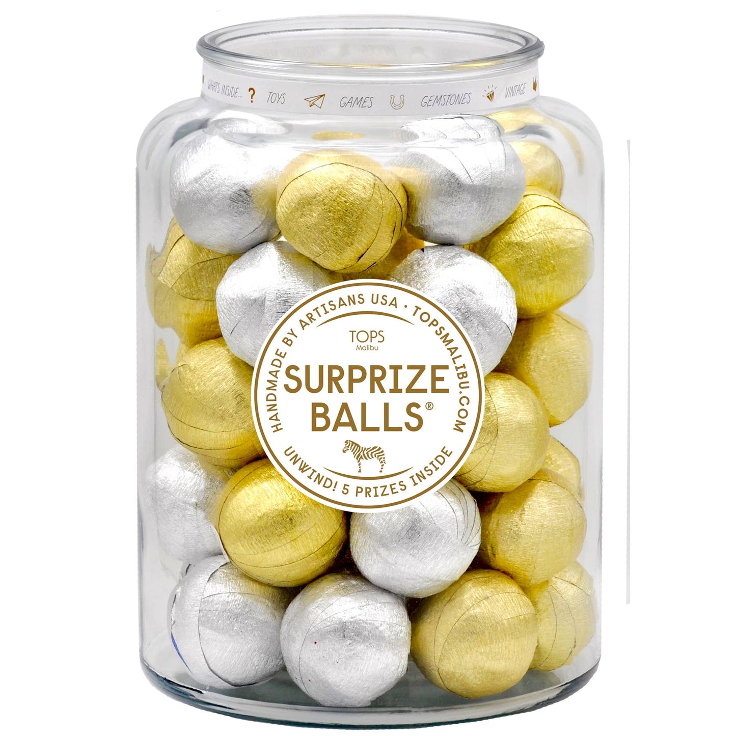 Gold & Silver Surprise Balls