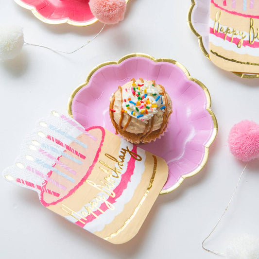 Birthday Cake Napkins