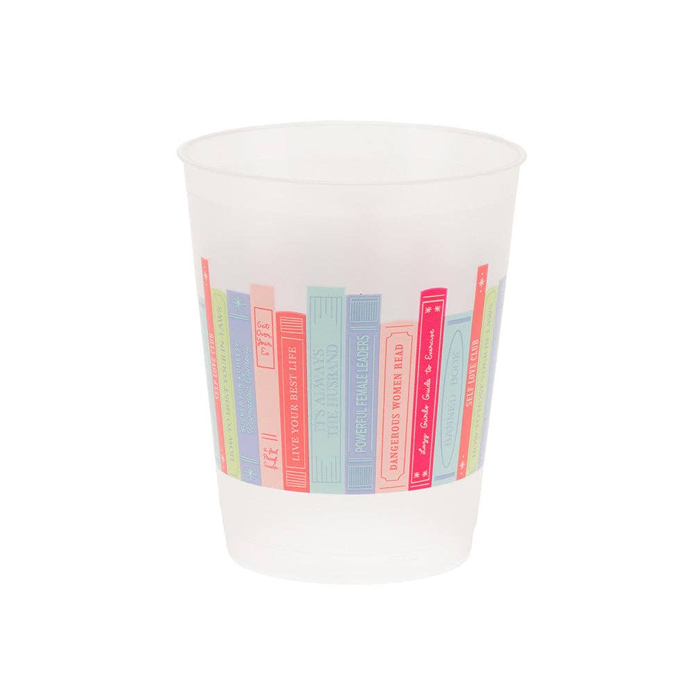 Book Club Frosted Cups - Set of 8