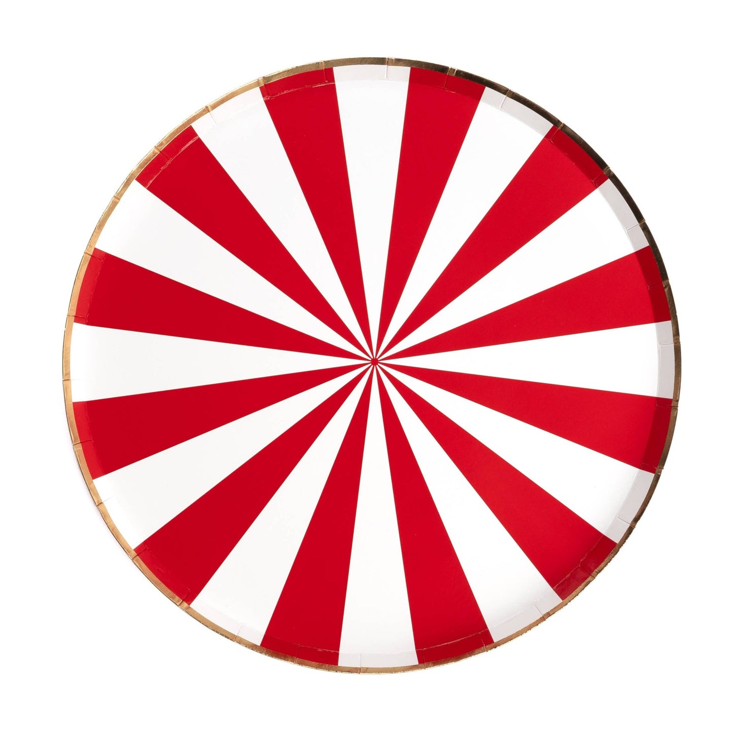 Red Candy Paper Dinner Plates