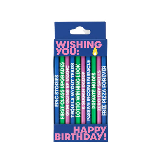 Cheeky Wishing You Birthday Candles