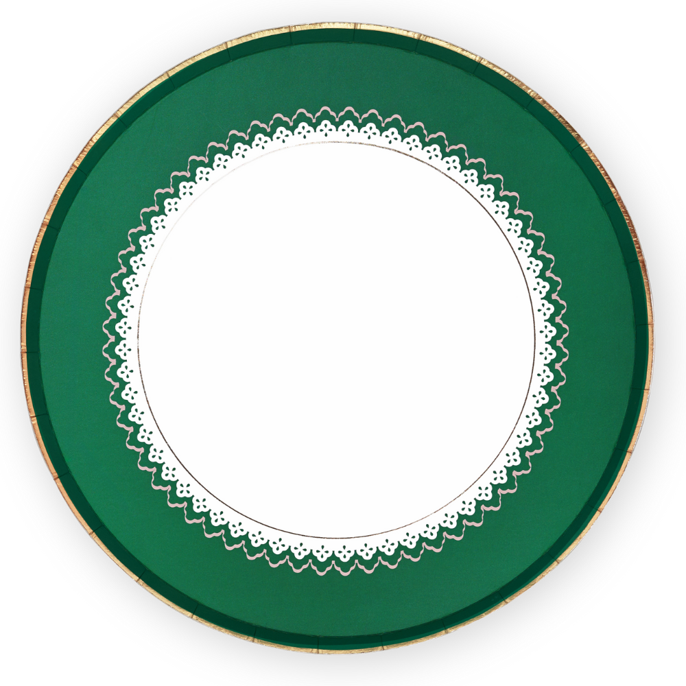 Coquette Paper Dinner Plates