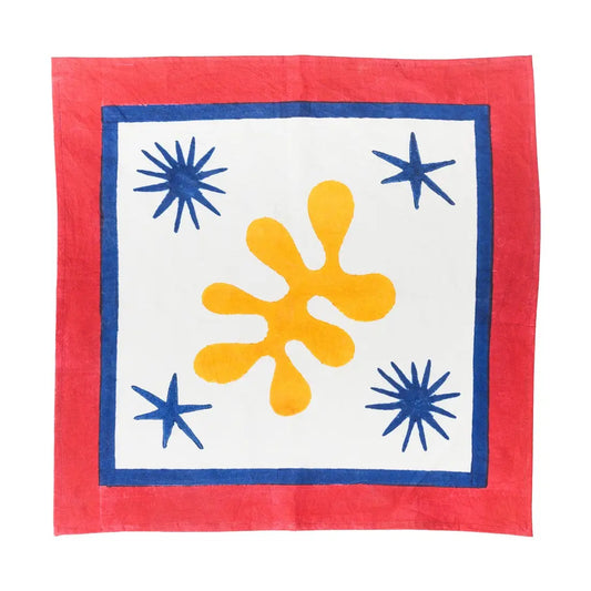 Handprinted Matisse Napkin