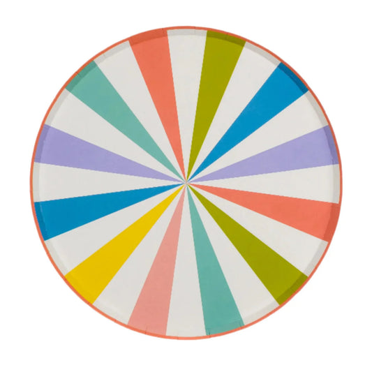 Summer Fun Dinner Paper Plates