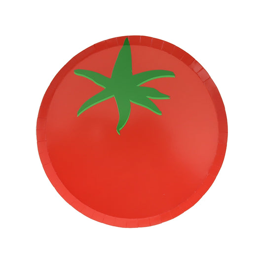 Tomato Paper Plate
